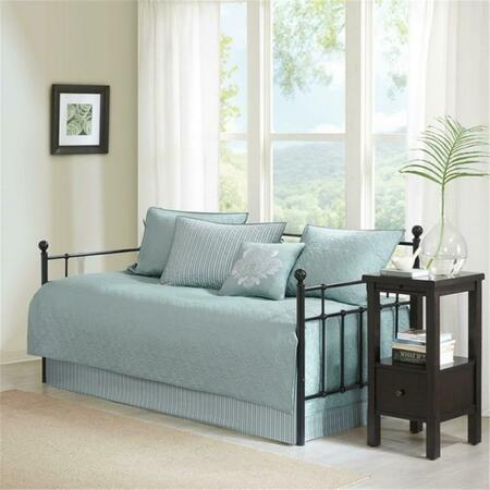 MADISON PARK Quebec 6-Piece Daybed Cover Set, Seafoam MP13-3979